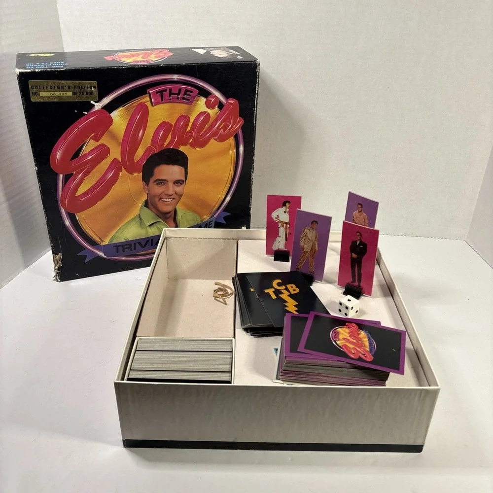 The Elvis Trivia Game 1994 Collector's Edition Classic Games Limited No 08293